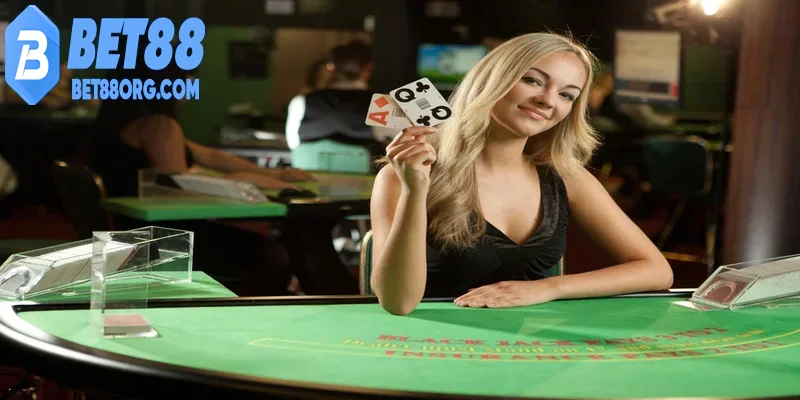 Casino BET88 dealer thật